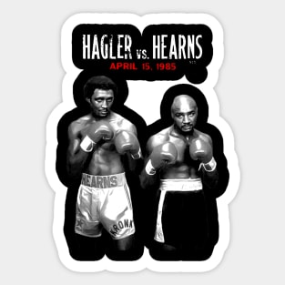 HOT!!! Hagler vs Hearns Boxing 1985 Sticker